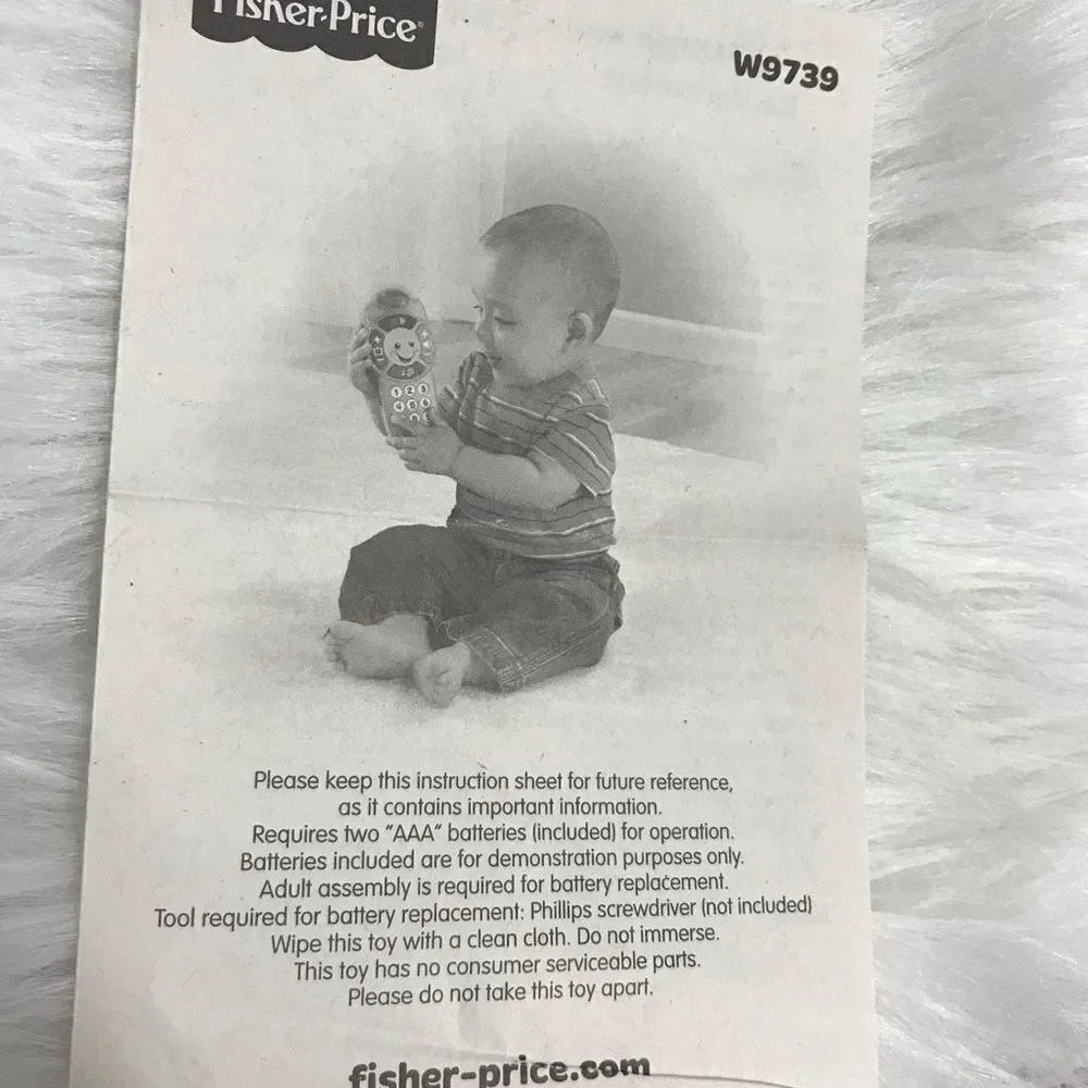 Fisher Price Toy Remote baby Toddler Toy d‎